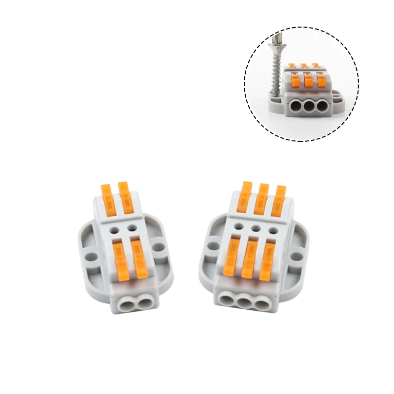10/30/50PCS DIY YOU Wire Connector Compact Cable Connector Conductor Push in Terminal Block With Lever 0.08-4mm High Quality
10/30/50PCS DIY YOU Wire Connector Compact Cable Connector Conductor Push in Terminal Block With Lever 0.08-4mm High Quality