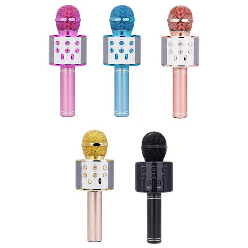 Handheld Bluetooth Karaoke Microphone Wireless Microphone Professiona Speaker Handheld Microfone Player Singing Recorder Mic
Handheld Bluetooth Karaoke Microphone Wireless Microphone Professiona Speaker Handheld Microfone Player Singing Recorder Mic