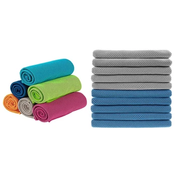 16 Pcs Cooling Towel Soft Breathable Ice Sports Towel Absorbent Fast Drying Towels, 6 Pcs 30 X 90cm & 10 Pcs 30 X 80cm
16 Pcs Cooling Towel Soft Breathable Ice Sports Towel Absorbent Fast Drying Towels, 6 Pcs 30 X 90cm & 10 Pcs 30 X 80cm