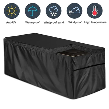Waterproof Garden Deck Box Cover Outdoor Furniture Protection Storage Drawstring Wind Resistant 130x60x71cm Dust Patio Cover
Waterproof Garden Deck Box Cover Outdoor Furniture Protection Storage Drawstring Wind Resistant 130x60x71cm Dust Patio Cover