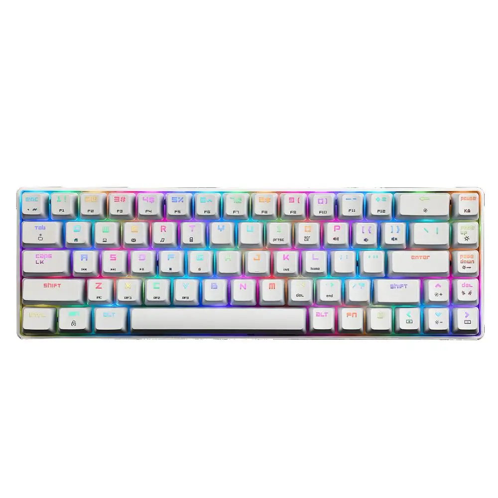 Magician MK14 mechanical keyboard RGB backlit 86-key USB interface office home game player mechanical keyboard
Magician MK14 mechanical keyboard RGB backlit 86-key USB interface office home game player mechanical keyboard