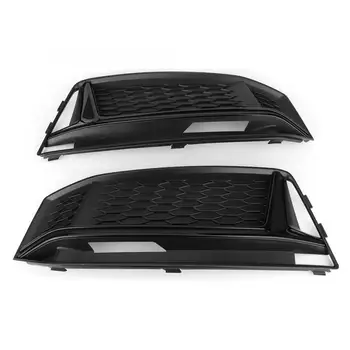 Fog Light Grille Pair of Fog Light Grille Grill Cover Refit for S4 Style Black Color Fits for A4 B9 2017-2019 Car Accessory
Fog Light Grille Pair of Fog Light Grille Grill Cover Refit for S4 Style Black Color Fits for A4 B9 2017-2019 Car Accessory