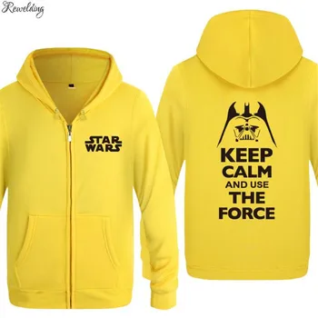 Mens Hoodie Movie Star Wars Darth Vader Keep Calm And Use The Force Hoodies Men Fleece Long Sleeve Zipper Jacket Coat Sweatshirt
Mens Hoodie Movie Star Wars Darth Vader Keep Calm And Use The Force Hoodies Men Fleece Long Sleeve Zipper Jacket Coat Sweatshirt