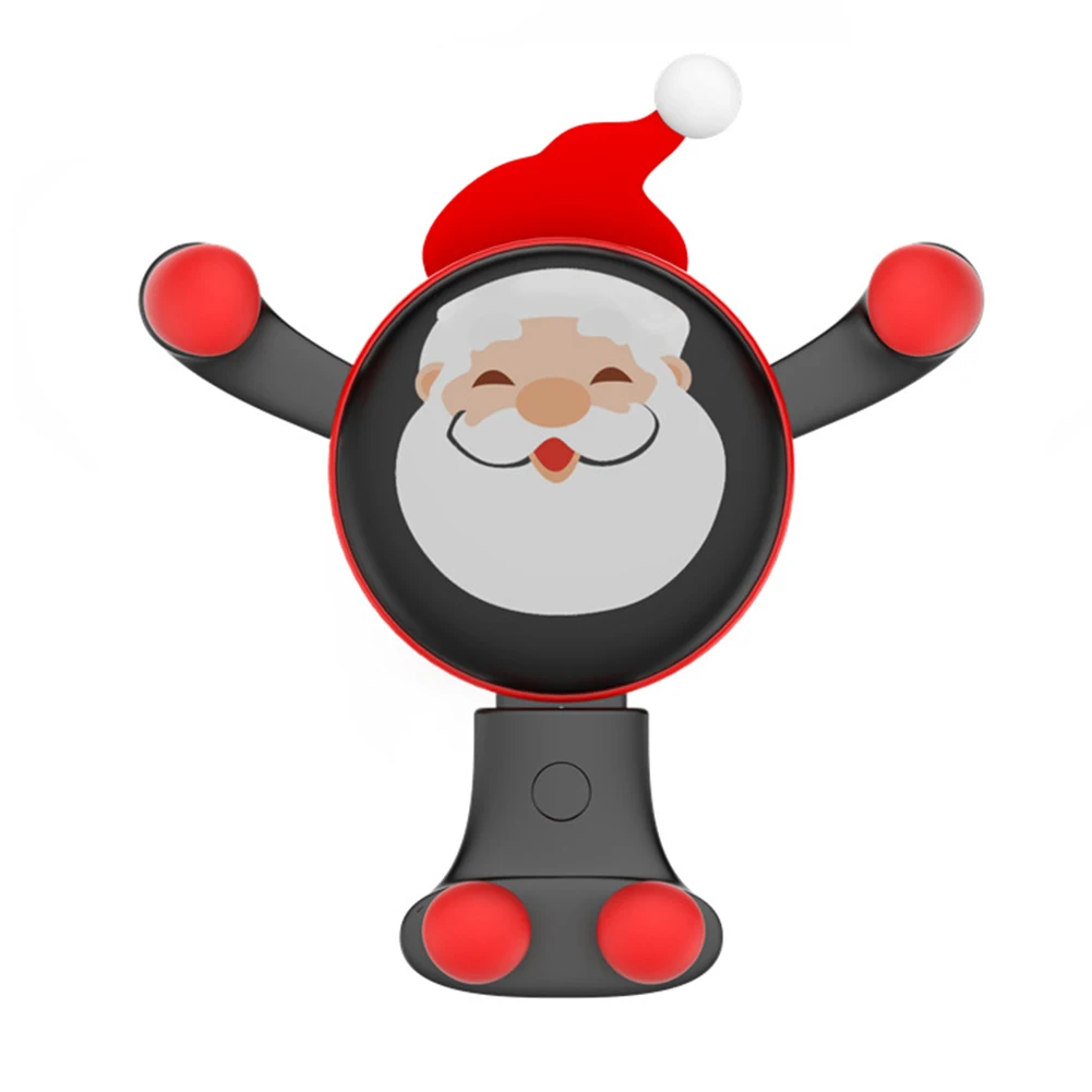 Bracket Adjustable Height Shockproof Automatic Clamping Plastic Air Vent Universal Gravity Christmas Pattern Car Phone Holder
Bracket Adjustable Height Shockproof Automatic Clamping Plastic Air Vent Universal Gravity Christmas Pattern Car Phone Holder