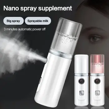 New Handheld Nanomist Facial Humidifier Fog Water Steamer Beauty Hydrating Device face care tool
New Handheld Nanomist Facial Humidifier Fog Water Steamer Beauty Hydrating Device face care tool