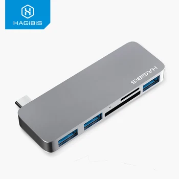 Hagibis USB C Hub 5 in 1 Type C to SD/TF Card Reader USB 3.1 HUB Adapter high speed for MacBook Air Pro Huawei Xiaomi Samsung
Hagibis USB C Hub 5 in 1 Type C to SD/TF Card Reader USB 3.1 HUB Adapter high speed for MacBook Air Pro Huawei Xiaomi Samsung