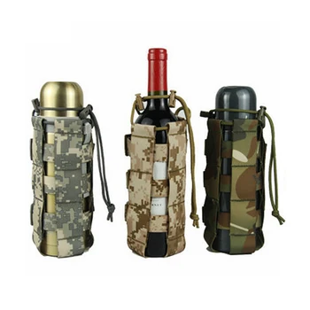 1PC Tactical Water Bottle Pouch Oxford Cloth Military Canteen Cover Holster Outdoor Travel Kettle Bag 0.5L-2.5L 
1PC Tactical Water Bottle Pouch Oxford Cloth Military Canteen Cover Holster Outdoor Travel Kettle Bag 0.5L-2.5L