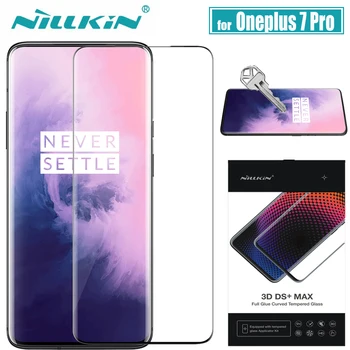 Oneplus 7 Pro Glass Screen Protector Nillkin 3D DS+MAX Full Coverage 9D Edge Protective Film for One Plus 7 Pro Tempered Glass
Oneplus 7 Pro Glass Screen Protector Nillkin 3D DS+MAX Full Coverage 9D Edge Protective Film for One Plus 7 Pro Tempered Glass