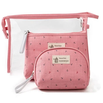 3pcs/set Cosmetic Bags Waterproof Neceser Portable Make Up Bag Women PVC Pouch Travel Organizer Toiletry Blosa Clear Makeup Bag 
3pcs/set Cosmetic Bags Waterproof Neceser Portable Make Up Bag Women PVC Pouch Travel Organizer Toiletry Blosa Clear Makeup Bag