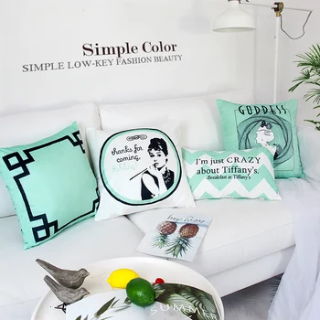 Supersoft Velvet Pillow Cover Green Blue Audrey Hepburn Cushion Cover Home Decor Pillows Decorative Pillow Case 
Supersoft Velvet Pillow Cover Green Blue Audrey Hepburn Cushion Cover Home Decor Pillows Decorative Pillow Case