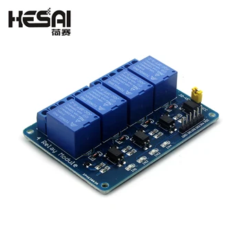 5V/12V 4-Channel Relay Module Shield for Arduino ARM PIC AVR DSP Electronic 4 road Relay Module
5V/12V 4-Channel Relay Module Shield for Arduino ARM PIC AVR DSP Electronic 4 road Relay Module