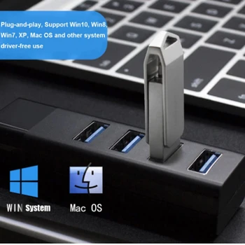USB HUB Adapter USB 3.0 Dock Fast Transfer Splitter 4-in-1 Type-C Multiple Ports USB 3.0 Hub Adapter with Cable USB Extention
USB HUB Adapter USB 3.0 Dock Fast Transfer Splitter 4-in-1 Type-C Multiple Ports USB 3.0 Hub Adapter with Cable USB Extention