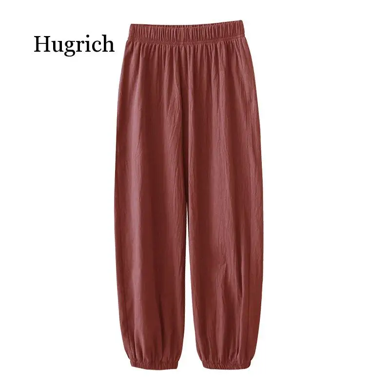 Casual Style Cotton Linen Pants Women 2020 Spring Summer New Elastic Waist Solid Basic Retro Loose Women's Harem Pants Trousers
Casual Style Cotton Linen Pants Women 2020 Spring Summer New Elastic Waist Solid Basic Retro Loose Women's Harem Pants Trousers
