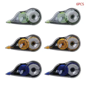 6pcs/set Practical Correction Tape Roller 12m Long White Sticker Study Stationery Correction Tape Office Tool School Supplies
6pcs/set Practical Correction Tape Roller 12m Long White Sticker Study Stationery Correction Tape Office Tool School Supplies