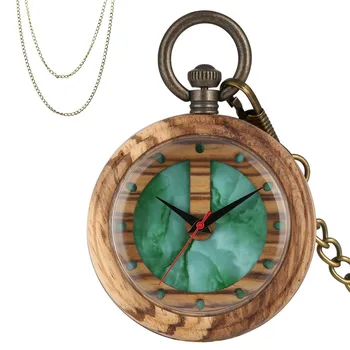 Luxury Gemstone Green Display Quartz Wooden Pocket Watch Brown Wood Watch Case Bronze Necklace Pendant Pocket Chain Men Women
Luxury Gemstone Green Display Quartz Wooden Pocket Watch Brown Wood Watch Case Bronze Necklace Pendant Pocket Chain Men Women