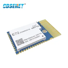 Bluetooth 2.4GHz RF Module CC2640 ibeacon BLE4.2 Low Energy Transmitter Receiver for Smart Home Temperature Sensor E72-2G4M05S1B 
Bluetooth 2.4GHz RF Module CC2640 ibeacon BLE4.2 Low Energy Transmitter Receiver for Smart Home Temperature Sensor E72-2G4M05S1B