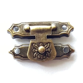 50pcs 16 * 27mm Bronze Lock Hasps Agraffe Buckle Dark Wooden Packing Box Parts Clasp Latch Hook Furniture Cabinet Door Diy
50pcs 16 * 27mm Bronze Lock Hasps Agraffe Buckle Dark Wooden Packing Box Parts Clasp Latch Hook Furniture Cabinet Door Diy