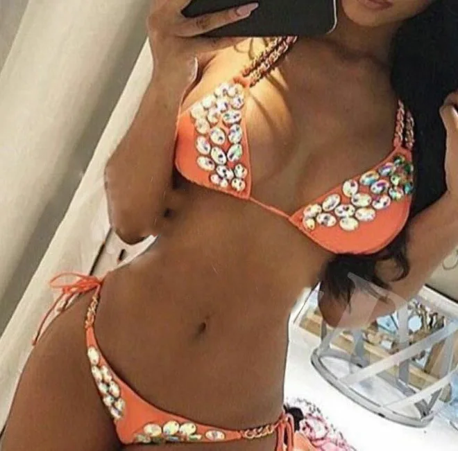 2017 New Style Diamond Bikini Bathing Suit Popular Europe And America-Rhinestone Bikini 
2017 New Style Diamond Bikini Bathing Suit Popular Europe And America-Rhinestone Bikini
