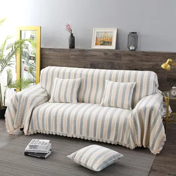 Vintage Chenille Jacquard Stripe Lace Sofa Towel Decorative Slipcover All-inclusive Dust Couch Protector Non-slip Throw Blanket
Vintage Chenille Jacquard Stripe Lace Sofa Towel Decorative Slipcover All-inclusive Dust Couch Protector Non-slip Throw Blanket