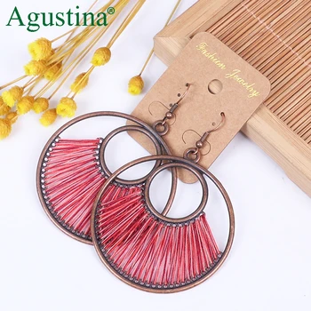 Agustina 2020 Vintage Earrings Jewelry Fashion Pendientes Earrings Women Bohemian Metal Drop Earrings Wholesale luxury Earring
Agustina 2020 Vintage Earrings Jewelry Fashion Pendientes Earrings Women Bohemian Metal Drop Earrings Wholesale luxury Earring