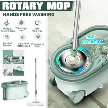 Meigar 360° Roatation Automatic Microfibre Spin Mop Dust Fast Dry Round Mop Dual-Drive Spin-drying Household Cleaning Tools Mop
Meigar 360° Roatation Automatic Microfibre Spin Mop Dust Fast Dry Round Mop Dual-Drive Spin-drying Household Cleaning Tools Mop