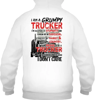 I Am A Grumpy Trucker I Am Allergic To Stupidity And I Break Out In Sarcasm Back White Version Women Hoodies Sweatshirts
I Am A Grumpy Trucker I Am Allergic To Stupidity And I Break Out In Sarcasm Back White Version Women Hoodies Sweatshirts