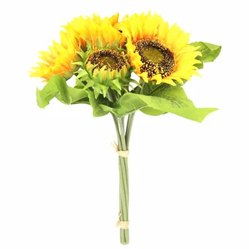 INDIGO- 9pcs/Bundle SunFlower Home Decoration Yellow flower Bouquet Wedding Artificial Flower Floral Event Party Faux Flower
INDIGO- 9pcs/Bundle SunFlower Home Decoration Yellow flower Bouquet Wedding Artificial Flower Floral Event Party Faux Flower