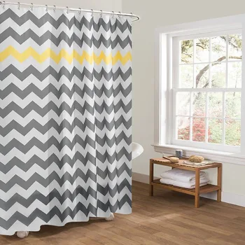 Plain Geometric Wavy Stripes Printing Shower Curtain Polyester Material Waterproof Bathroom Bathtub Screen Simple Home Decor
Plain Geometric Wavy Stripes Printing Shower Curtain Polyester Material Waterproof Bathroom Bathtub Screen Simple Home Decor