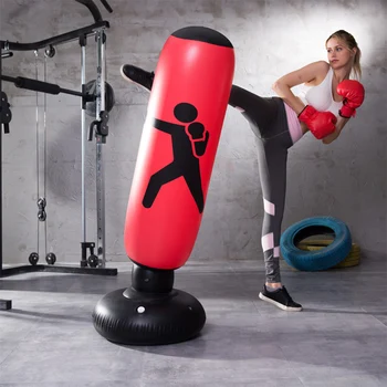 Boxing Column Inflatable Punching Bag Tumbler Sandbags Freestanding Target Training Tower for Boxing Reaction Speed Kick
Boxing Column Inflatable Punching Bag Tumbler Sandbags Freestanding Target Training Tower for Boxing Reaction Speed Kick