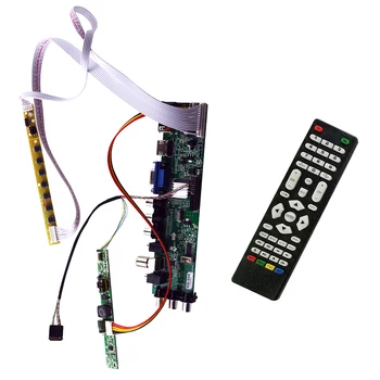 Digital Channel DVB-C DVB-T DVB-T2 LCD Controller Driver Universal TV Board For 30 PIN B133EW07 B133EW04 LTN133AT09
Digital Channel DVB-C DVB-T DVB-T2 LCD Controller Driver Universal TV Board For 30 PIN B133EW07 B133EW04 LTN133AT09