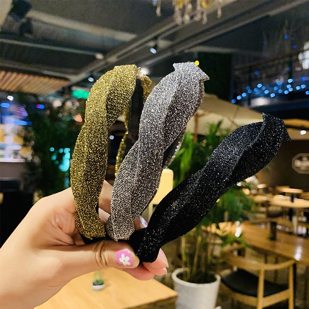 Women Glitter Mesh Hairband Head Band Shiny Sequin Cross Knot Hair Hoop Headband Hairband Girls Hair Accessories
Women Glitter Mesh Hairband Head Band Shiny Sequin Cross Knot Hair Hoop Headband Hairband Girls Hair Accessories