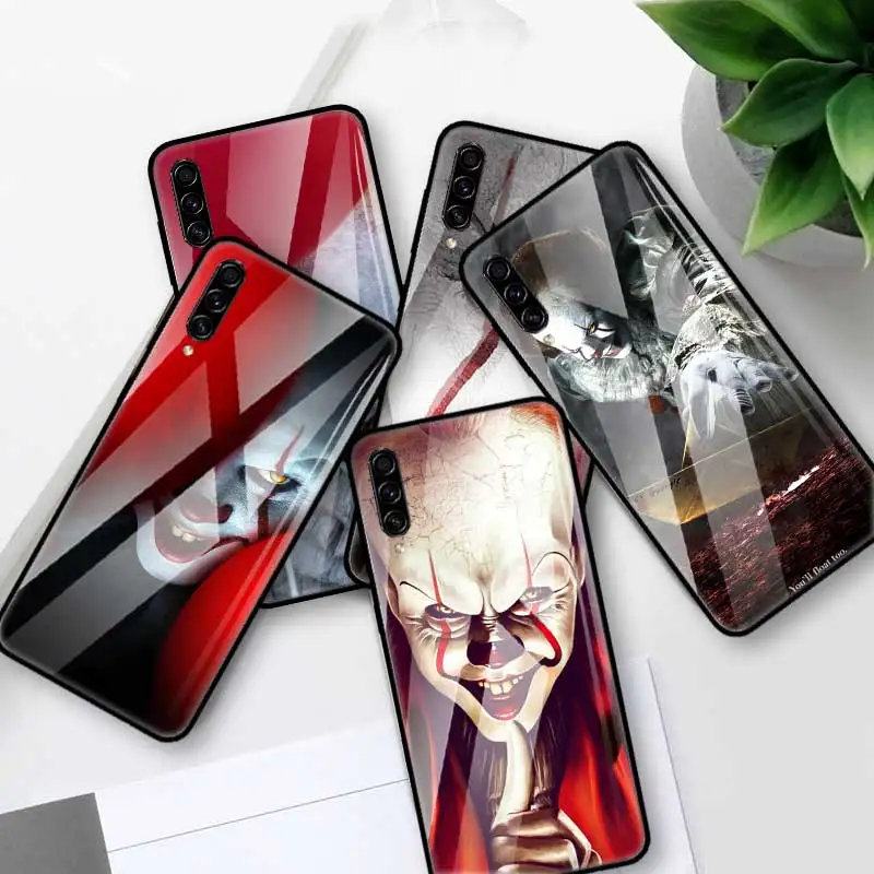 Pennywise Clown Float It Glass Case For Samsung Galaxy A70 A50 A40 A30 A20 S A10 A91 J4 J6 Plus A51 A71 Tempered Phone Coque Cas
Pennywise Clown Float It Glass Case For Samsung Galaxy A70 A50 A40 A30 A20 S A10 A91 J4 J6 Plus A51 A71 Tempered Phone Coque Cas