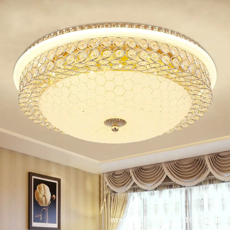 European Style Simple European Crystal Ceiling Lamp Warm Room Lights Master Bedroom Lamp Circle Simple European LED Lamp Factory
European Style Simple European Crystal Ceiling Lamp Warm Room Lights Master Bedroom Lamp Circle Simple European LED Lamp Factory