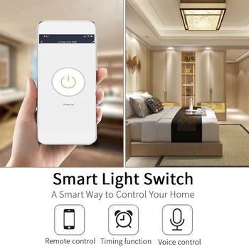 Touch WiFi Smart Wall Light Switch Mobile APP Remote Control Panel Interruptor Work For Alexa Echo Dot Google Home IFTTT Roqi
Touch WiFi Smart Wall Light Switch Mobile APP Remote Control Panel Interruptor Work For Alexa Echo Dot Google Home IFTTT Roqi