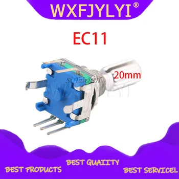 2PCS Plum handle 20mm rotary encoder coding switch / EC11 / digital potentiometer with switch 5 Pin
2PCS Plum handle 20mm rotary encoder coding switch / EC11 / digital potentiometer with switch 5 Pin