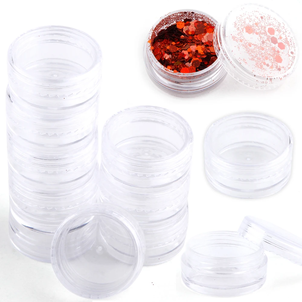 50Pcs 2.5g Cosmetic Jars Empty Plastic Bottle Containers Container Storage Shampoo Refillable Bottles Makeup Face Cream Jar Box
50Pcs 2.5g Cosmetic Jars Empty Plastic Bottle Containers Container Storage Shampoo Refillable Bottles Makeup Face Cream Jar Box