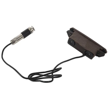 A-810 Preamp System Pickup Suitable for Fingerstyle Tapping and Solo Guitar Pick Holder