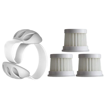 3 Pcs Universal Hepa Brush Filter Elements for Dust Mite Controller TS998 TS988 & 1 Pcs Desk Cable Clips Triple Slots Desktop Ca 
3 Pcs Universal Hepa Brush Filter Elements for Dust Mite Controller TS998 TS988 & 1 Pcs Desk Cable Clips Triple Slots Desktop Ca