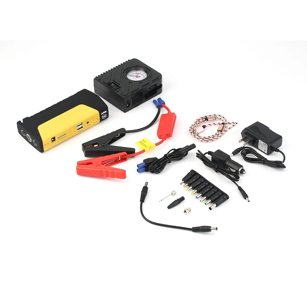 K16 12000MAH Automobile Car Jump Starter Booster Multifunctional Vehicle Emergency Power Bank Battery Charger
K16 12000MAH Automobile Car Jump Starter Booster Multifunctional Vehicle Emergency Power Bank Battery Charger