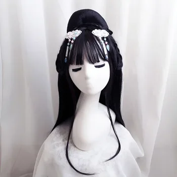 LVHAN Chinese ancient hair 13 styles custom retro Chinese style set traditional Synthetic Wigs 
LVHAN Chinese ancient hair 13 styles custom retro Chinese style set traditional Synthetic Wigs