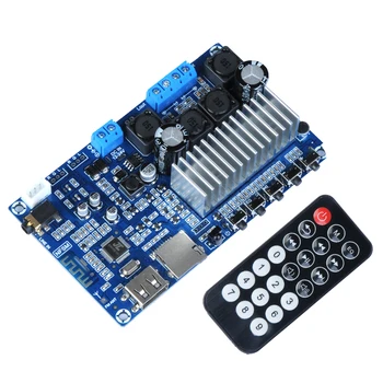 2*50W Bluetooth 5.0 TPA3116 Digital Power Audio Amplifier Board Stereo TPA3116D2 FM USB Decoding Remote Class D Amplifiers
2*50W Bluetooth 5.0 TPA3116 Digital Power Audio Amplifier Board Stereo TPA3116D2 FM USB Decoding Remote Class D Amplifiers