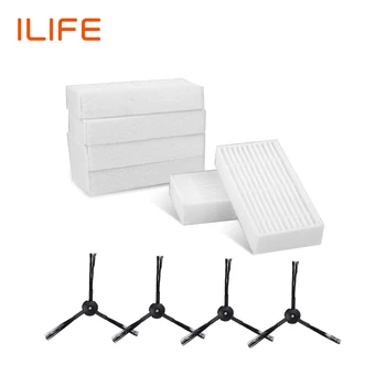 ILIFE V3S PRO V5S PRO Robot Vacuum Cleaner Parts Spare Replacement Kits Cleaning Robot Vacuum Filter Side Brushes
ILIFE V3S PRO V5S PRO Robot Vacuum Cleaner Parts Spare Replacement Kits Cleaning Robot Vacuum Filter Side Brushes