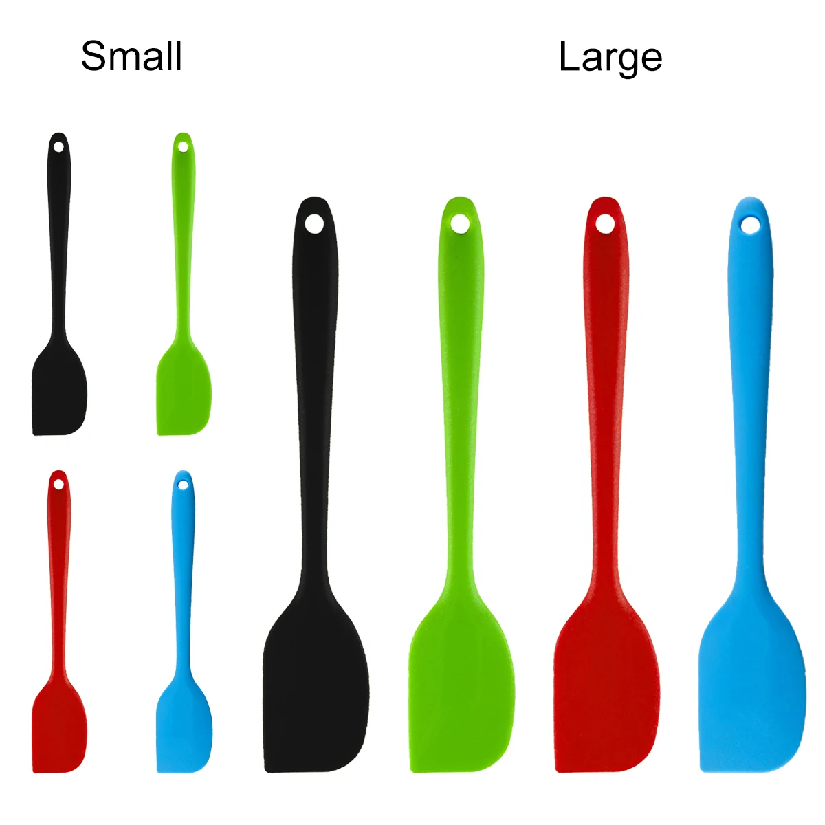 

1PC Food Grade Non Stick Butter Cooking Silicone Spatula Set Cookie Pastry Scraper Cake Baking Spatula Silicone Spatula