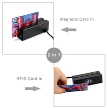 SZiTW Reader MSR98-RF USB 2 in 1 RFID Card Reader/Writer+ Magnetic Card Reader with SDK for Pos Systerm,Kiosk Payment Solution
SZiTW Reader MSR98-RF USB 2 in 1 RFID Card Reader/Writer+ Magnetic Card Reader with SDK for Pos Systerm,Kiosk Payment Solution