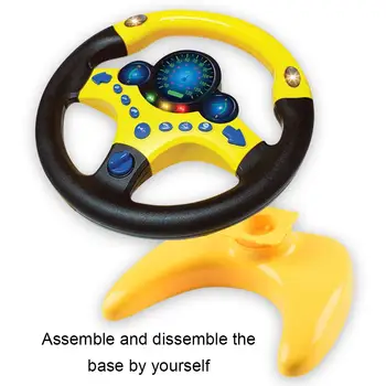 Kids Steering Wheel With Light And Various Driving Sounds Children Musical Learning Toy Baby Driving Wheel Funny Kids Toy
Kids Steering Wheel With Light And Various Driving Sounds Children Musical Learning Toy Baby Driving Wheel Funny Kids Toy