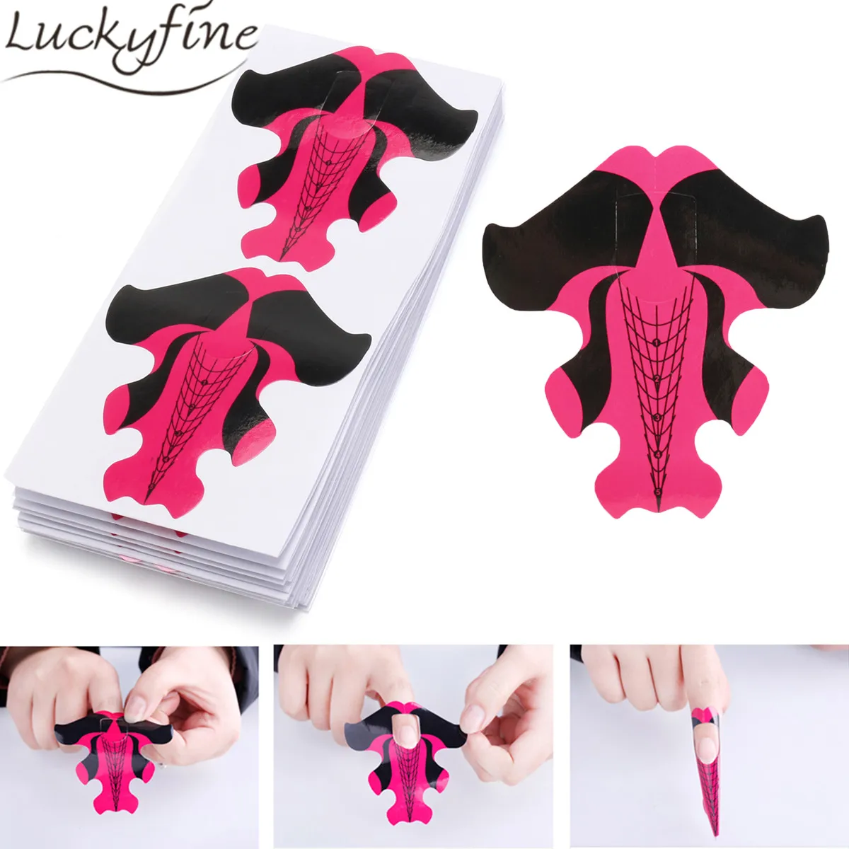 100Pcs Butterfly Form Set Nail Art French Acrylic UV Gel Light Therapy Extended Glue Extension Builder Guide Stencil Beauty Tool
100Pcs Butterfly Form Set Nail Art French Acrylic UV Gel Light Therapy Extended Glue Extension Builder Guide Stencil Beauty Tool