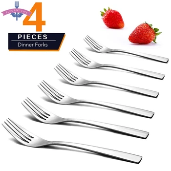 8 Inches 4PCS Stainless Steel Dinner Forks Main Forks Dinnerware Set Cutlery Set Mirror Polished Flatware
8 Inches 4PCS Stainless Steel Dinner Forks Main Forks Dinnerware Set Cutlery Set Mirror Polished Flatware