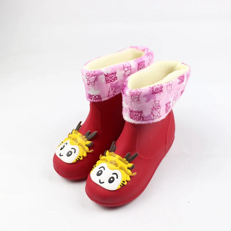 CHILDREN'S Rain Boots BOY'S Girls Anti-slip Baby Rain Boots Rain Shoes Autumn And Winter plus Velvet Kids Students Rubber Shoes
CHILDREN'S Rain Boots BOY'S Girls Anti-slip Baby Rain Boots Rain Shoes Autumn And Winter plus Velvet Kids Students Rubber Shoes