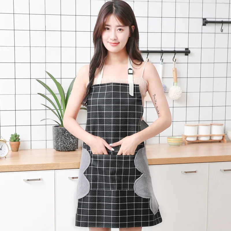 Waterproof and Scratch Resistant High Quality Plaid Fashion Adjustable Apron with Pocket for Chefs Butcher Kitchen Cooking Craft
Waterproof and Scratch Resistant High Quality Plaid Fashion Adjustable Apron with Pocket for Chefs Butcher Kitchen Cooking Craft