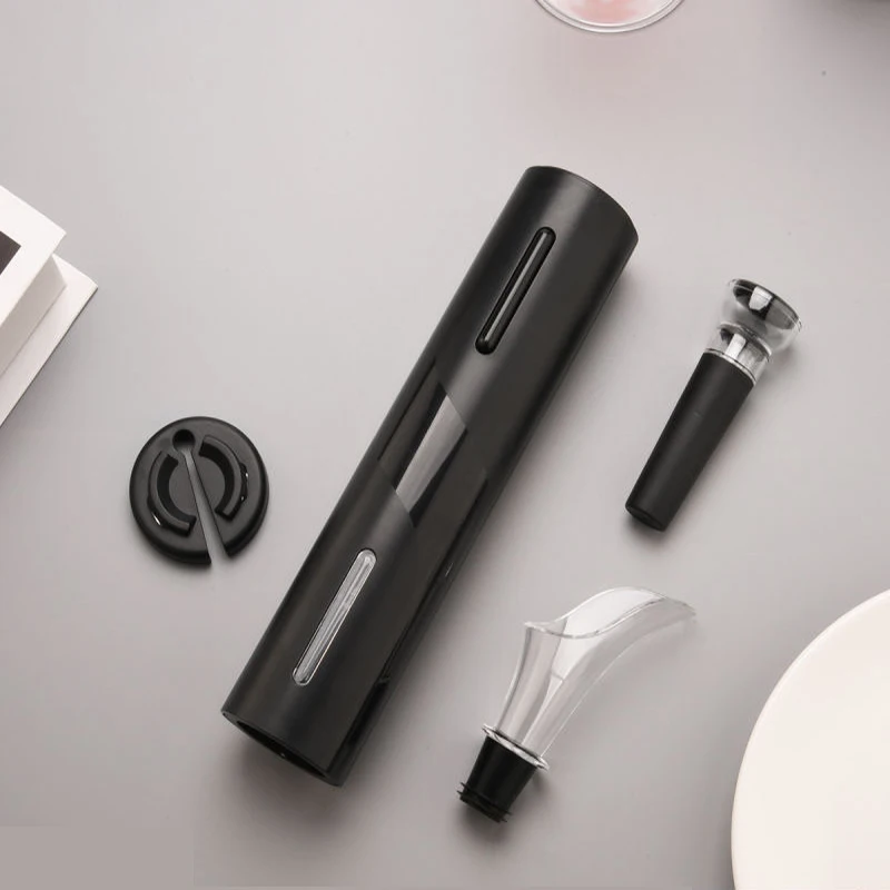 Automatic bottle opener Electric mechanical portable kitchen bottle opener Multi-model size foil knife pourer Vacuum stopper
Automatic bottle opener Electric mechanical portable kitchen bottle opener Multi-model size foil knife pourer Vacuum stopper